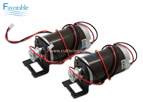 Γκρι 24V DC κινητήρας με τροχαλία για NewPower υψηλής ταχύτητας Inkjet Plotter Machine