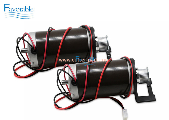 Γκρι 24V DC κινητήρας με τροχαλία για NewPower υψηλής ταχύτητας Inkjet Plotter Machine