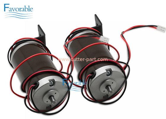 Γκρι 24V DC κινητήρας με τροχαλία για NewPower υψηλής ταχύτητας Inkjet Plotter Machine