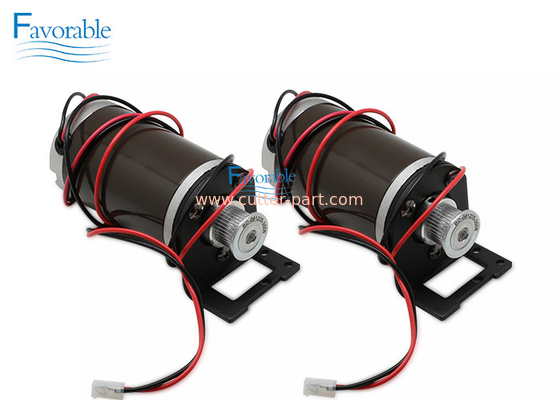 Γκρι 24V DC κινητήρας με τροχαλία για NewPower υψηλής ταχύτητας Inkjet Plotter Machine