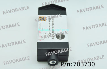 703730 Μαύρο φυσίγγιο μελάνης 200 ml για το Lectra Textile Machine Plotter