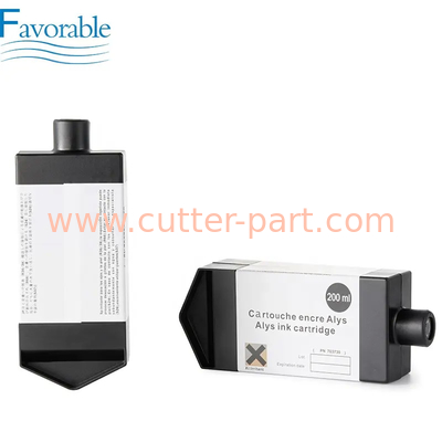 703730 Μαύρο φυσίγγιο μελάνης 200 ml για το Lectra Textile Machine Plotter