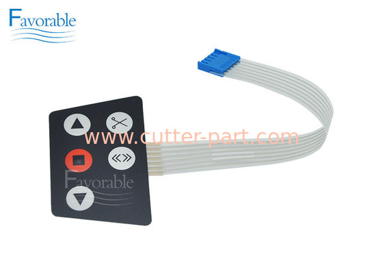 050-002-033 φύλλο αλουμινίου Keybord στη ρυθμιστική βαλβίδα ταχύτητας για τον αυτόματο διαστολέα XLS50 125 Gerber